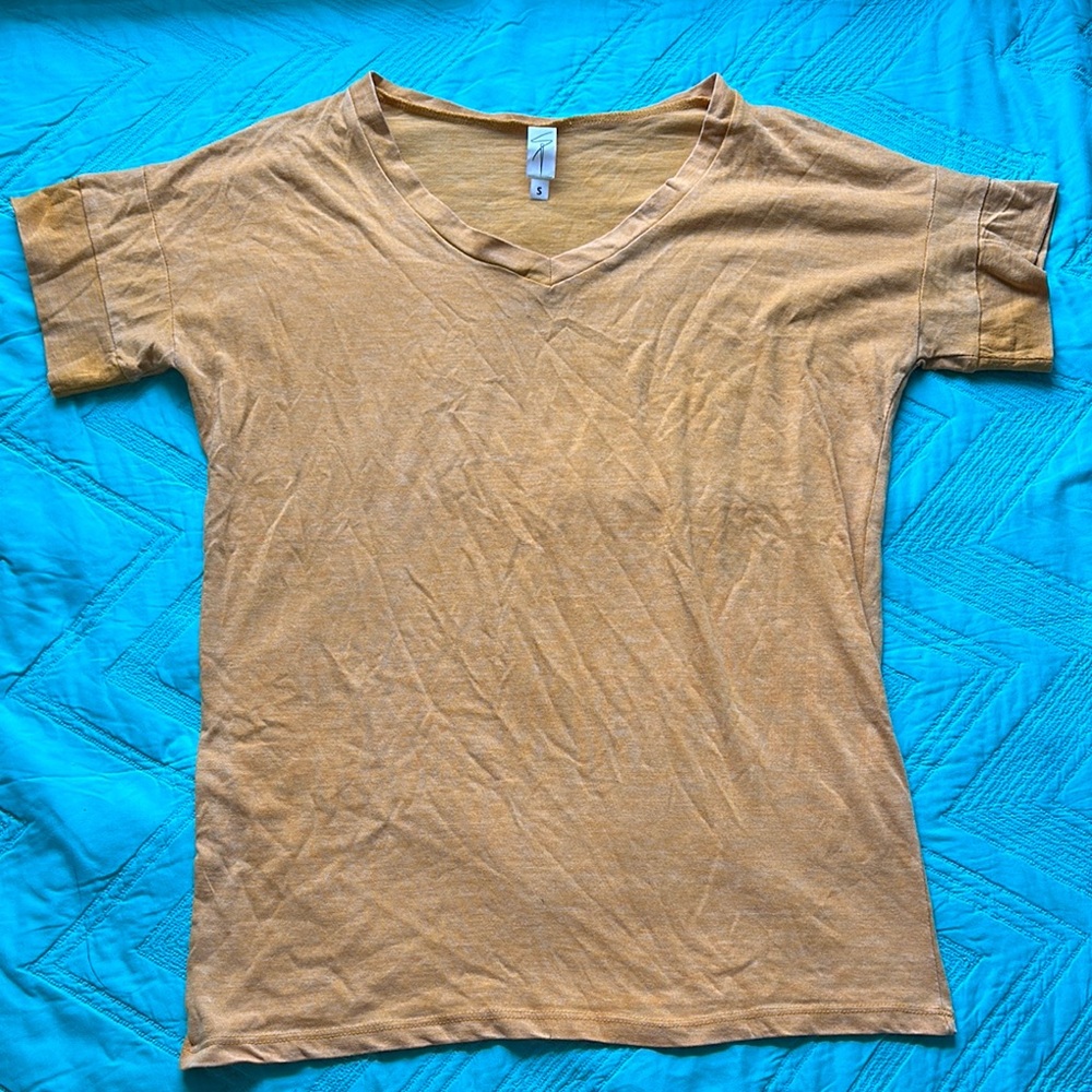 Casual V-Neck Women's Top